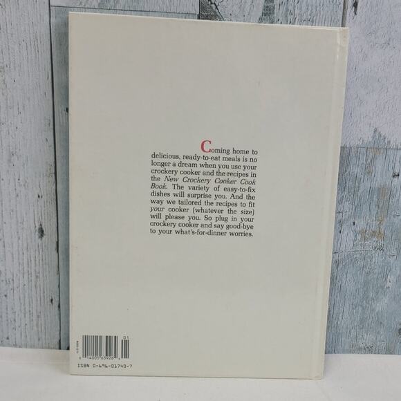 Vintage 1987 Better Homes and Gardens New Crockery Cooker Hardback Cook Book - Picture 2 of 4